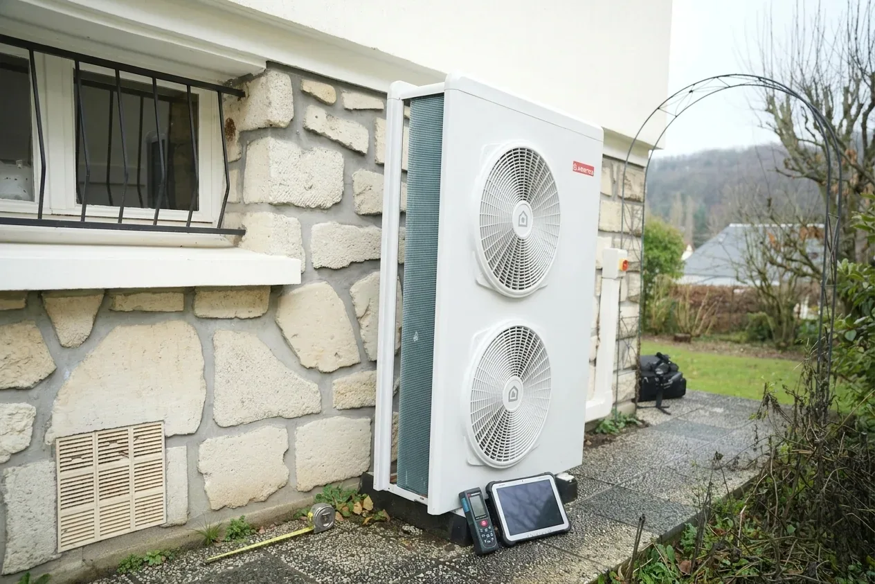 Installation de pompe à chaleur à Lagord